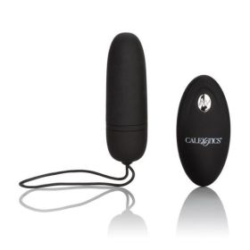 Silicone Remote Control Bullet Vibrator Black Silicone Remote Control Bullet Vibrator Black